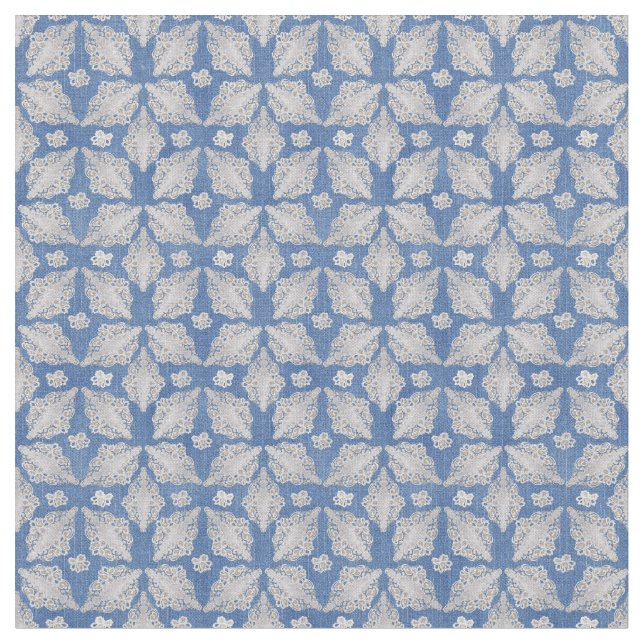 Tecido Denim texturizado com local sem costura (Detalhe)