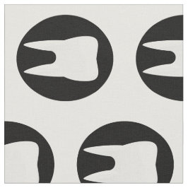 Tecido Dentista de Diversão Padrão dos Dentes Ortodontist