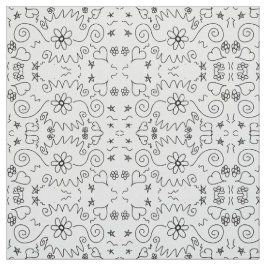 Tecido desenhar padrões