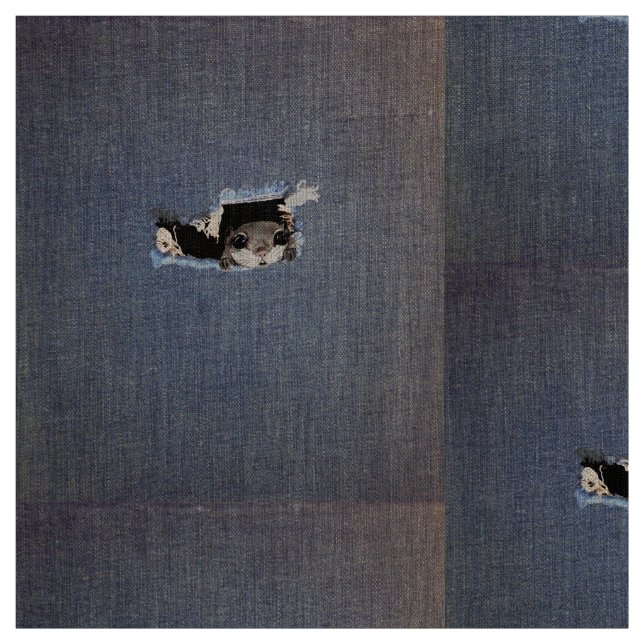 Tecido Desenho bonito do esquilo de vôo (Modelo)