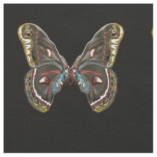 Tecido Desenho de Arte Butterfy Exótico