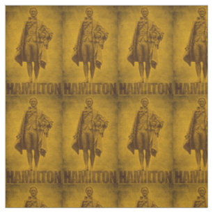 Tecido Desenho Estátuesco de Alexander Hamilton