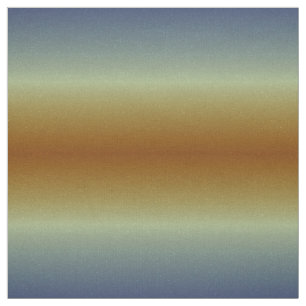 Tecido Deserto azul, verde & Dourado Ombre