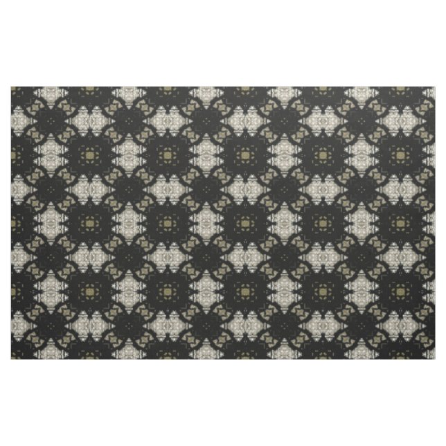 Tecido Design 1 Dourado/preto francês MVB (Fat Quarter)