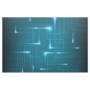 Tecido Design azul do conselho de circuito