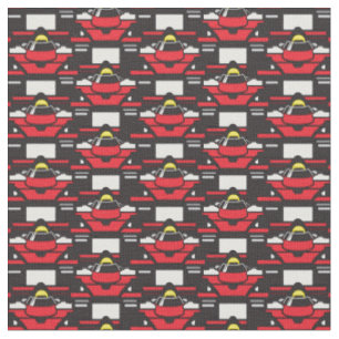 Tecido Design de Carros de Corrida
