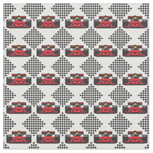 Tecido Design de Carros de Corrida