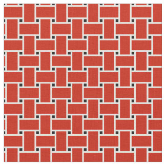 Tecido Design de cesto vermelho-claro