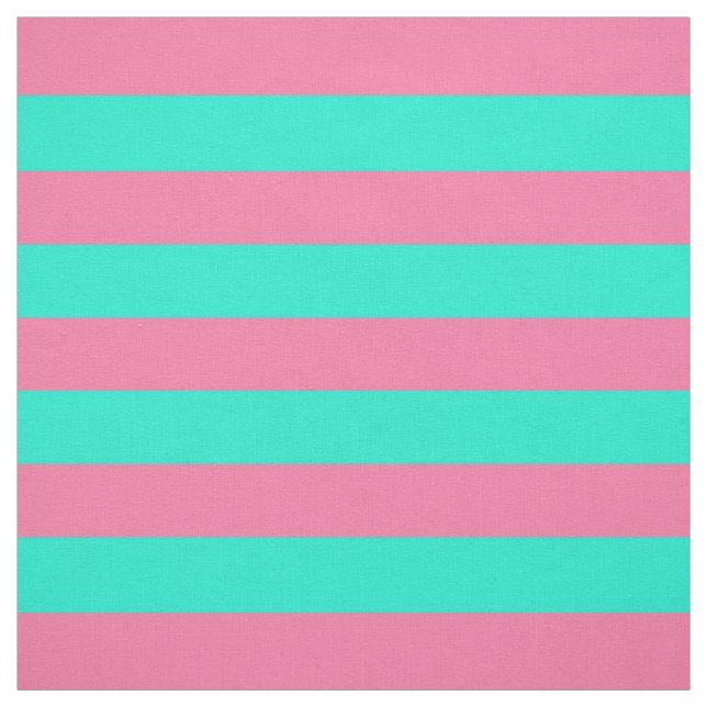 Tecido Design de Listras Verde Menta Rosa  (Modelo)