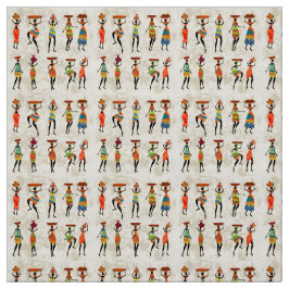 Tecido Design de Mulheres Africanas