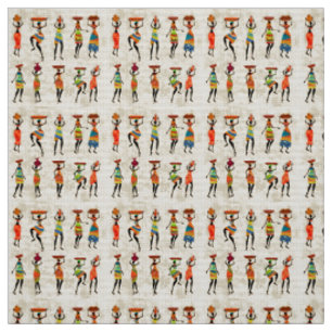 Tecido Design de Mulheres Africanas