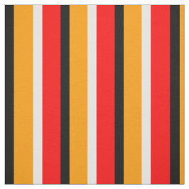 Tecido Design de Padrão de Faixa Laranja Vermelha