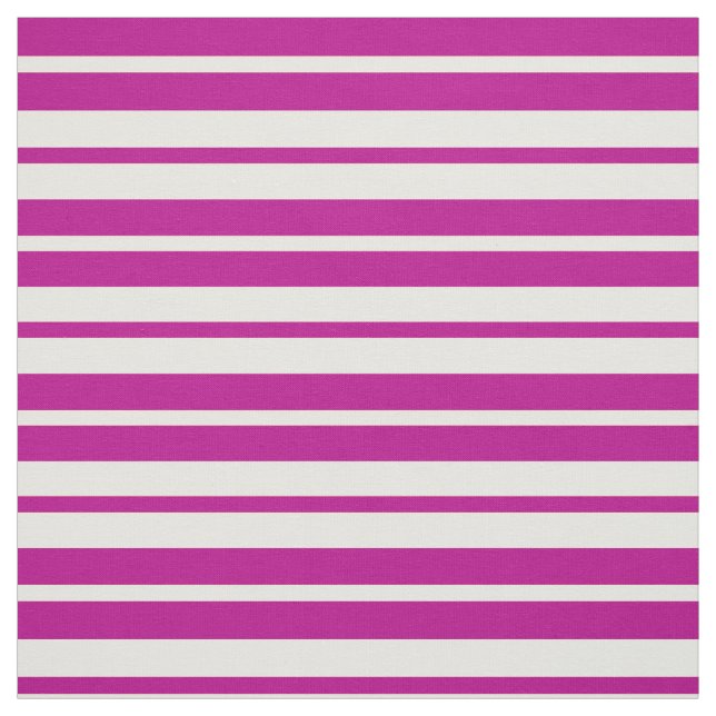Tecido Design de Padrão de Stripe Branca Roxo (Modelo)