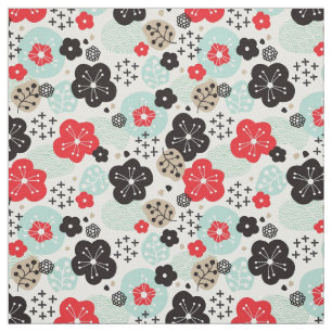 Tecido Design de padrões japoneses bonitos