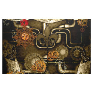 Tecido Design de Steampunk com pulsos de disparo e