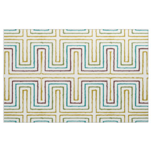 Tecido Design de Tribal de Padrão Africano Moderno