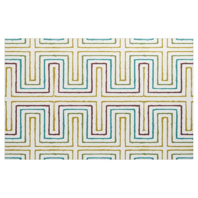 Tecido Design de Tribal de Padrão Africano Moderno (Jarda)