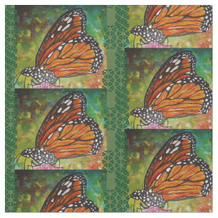 Tecido Design do monarca