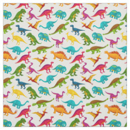 Tecido Design dos dinossauros