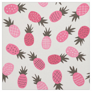 Tecido Design Tropical de Pineapple no Havaí