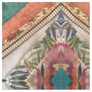 Tecido Designs de arte folclórica portugueses