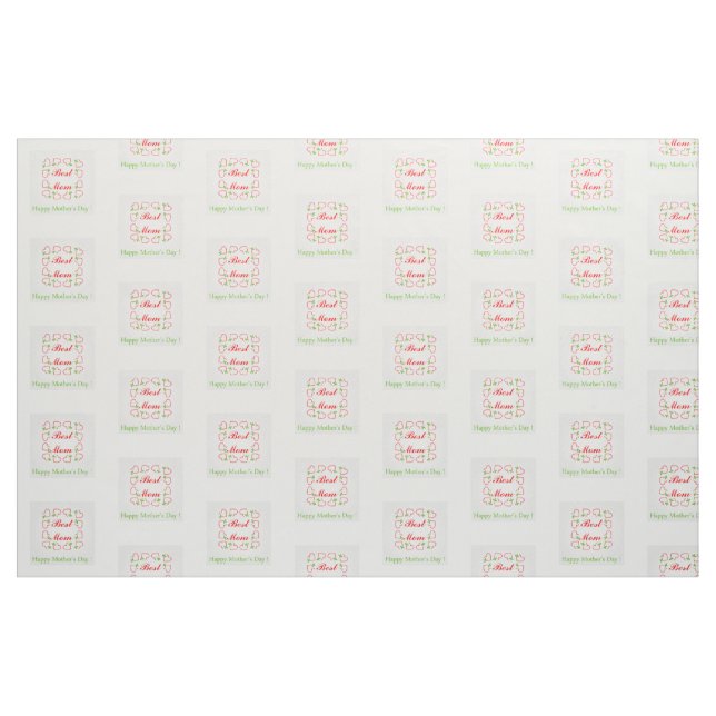 Tecido Dia das mães (Fat Quarter)