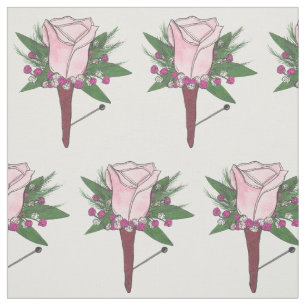 Tecido Dia de Casamento da Flor de Rosa Rosa Rosa Rosa Ro