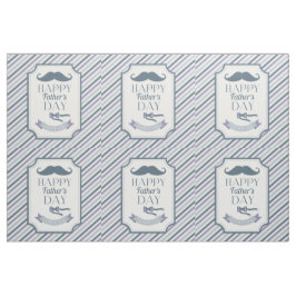 Tecido Dia de os pais Feliz