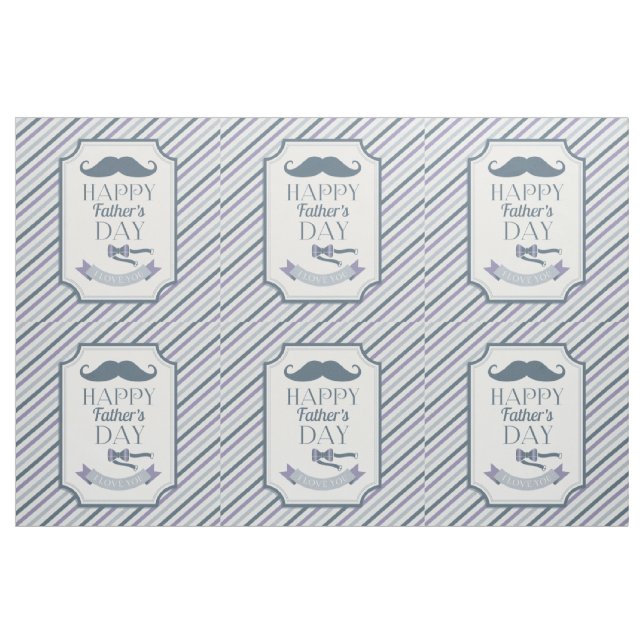 Tecido Dia de os pais Feliz (Fat Quarter)