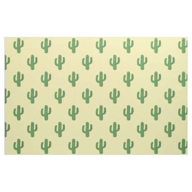 Tecido Dia dos Cactos Felizes Mortos (Fat Quarter)