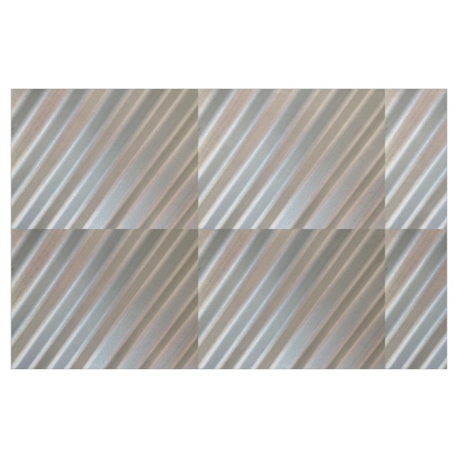 Tecido Diagonal ondulada da chapa metálica (Fat Quarter)