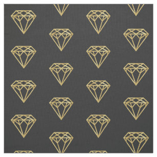 Tecido Diamante Dourado