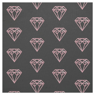Tecido Diamante Dourado cor-de-rosa