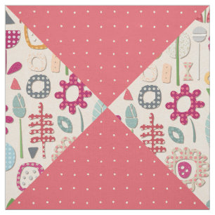 Tecido diamantes de papel do coral da flor de corte