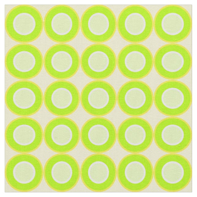 Tecido Dimensionar Rosquinhas Verdes Com Preenchimento Ve (Detalhe)