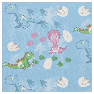 Tecido Dino Babies