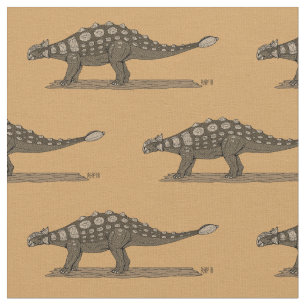 Tecido Dinossauro Cretáceo Anquilossauro
