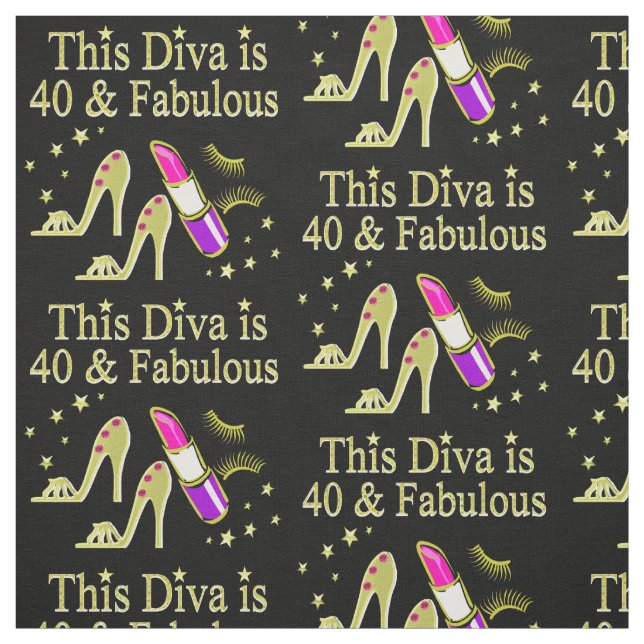 TECIDO DIVA É 40 E FABULOSO DESIGN DE AÇO DOURADO (Modelo)