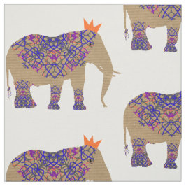 Tecido Diversão Gratuita De Elefante