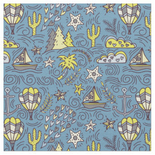 Tecido Divertimento do viagem