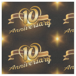 tecido do 10º aniversário!