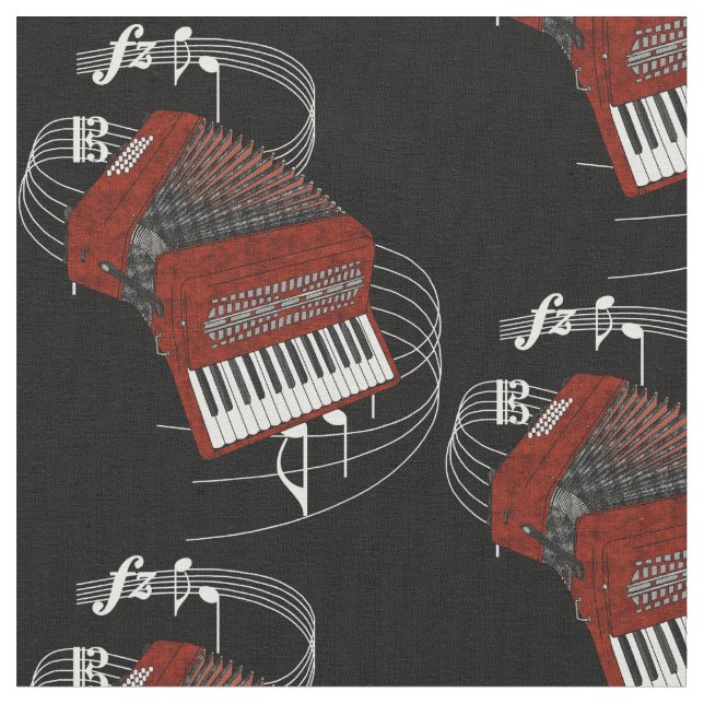 Tecido do acordeão - obscuridade (Detalhe)