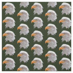 Tecido do Alasca da águia americana (verde escuro