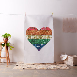 tecido do arco-íris lgbt