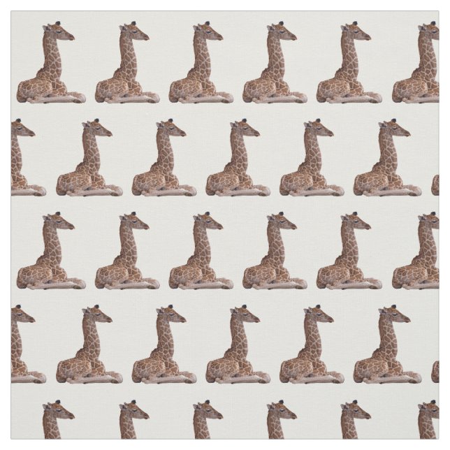 Tecido do Baby Giraffe (escolha a cor) (Modelo)