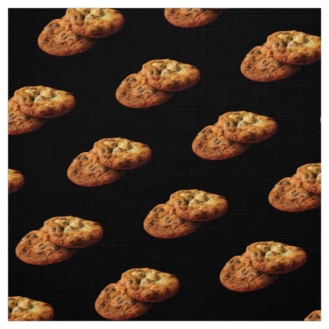 Tecido do biscoito dos pedaços de chocolate (Modelo)