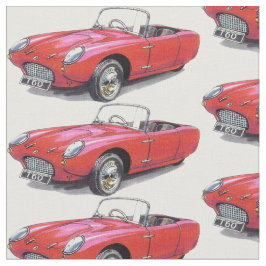 tecido do carro de Berkeley T60 do vintage