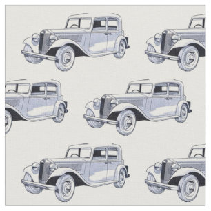 Tecido do carro vintage