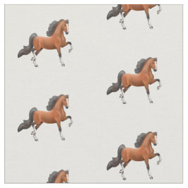 Tecido do cavalo de Saddlebred do americano da