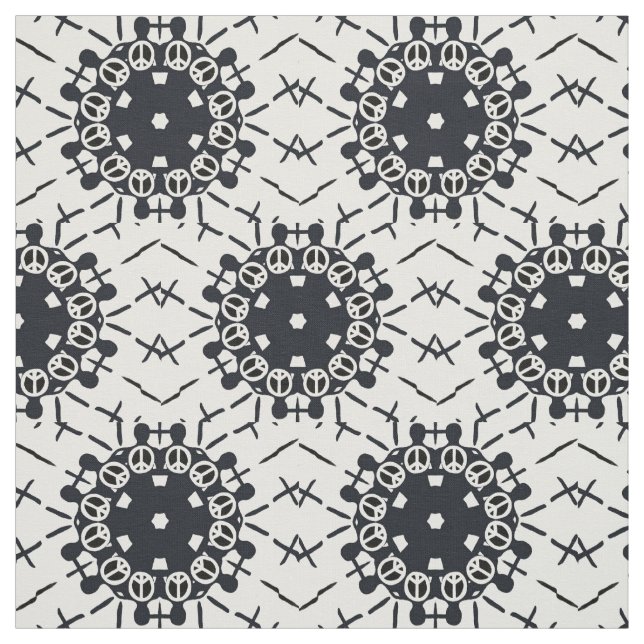 Tecido do Círculo de Paz (Modelo)